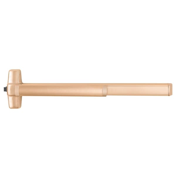 Von Duprin Grade 1 Rim Exit Device, 48-in Length, Fire Rated, Exit Only, Less Dogging, Satin Bronze Clear Coate 98EO-F 4 US10 - main